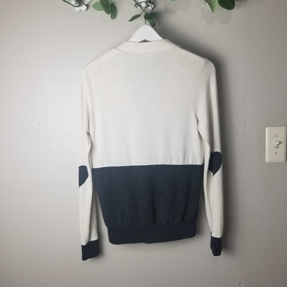 Poof color block button front cardigan siz… - Picture 3 of 5